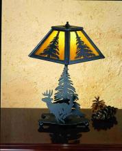 Meyda Green 28273 - 14"H Lone Deer Accent Lamp