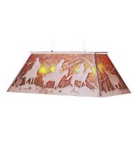 Meyda Green 50111 - 72"L Rustlers Oblong Pendant