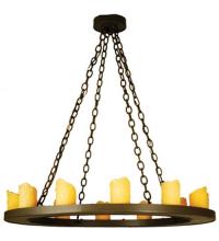 Meyda Green 69638 - 36"W Loxley 12 LT Chandelier