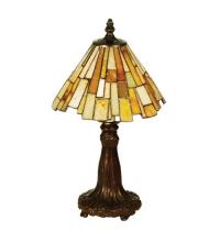 Meyda Green 69762 - 13"H Delta Jadestone Mini Lamp