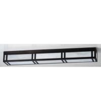 Meyda Green 81598 - 48"L Hyde Park Double Bar Mission Flushmount