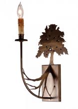 Meyda Green 82157 - 10" Wide Oak Tree Wall Sconce