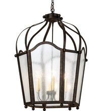 Meyda Black 197359 - 32" Wide Citadel 6 LT Pendant