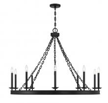 Savoy House 1-4405-10-89 - Seville 10-Light Chandelier in 
Matte Black