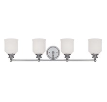 Savoy House 8-6836-4-11 - Melrose 4-Light Bathroom Vanity Light in Polished Chrome