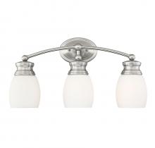 Savoy House 8-9127-3-SN - Elise 3-Light Bathroom Vanity Light in Satin Nickel