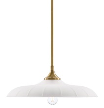 Savoy House 7-4286-1-322 - Hadley 1-Light Pendant in Warm Brass