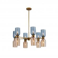 Kalco 519871AGG - Azul 12 Lt Chandelier