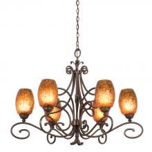 Kalco 5534AC/1313 - Amelie 6 Light Chandelier