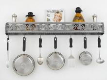 Hi-Lite MFG Co. H-80-46Y-B-BR47/B-GLD - POT RACK COLLECTION