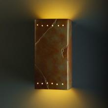 Justice Design Group CER-0965W-CRB-LED-1000 - Wall Sconce