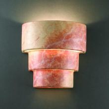 Justice Design Group CER-2225W-WHT-LED-1000 - Wall Sconce