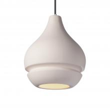 Justice Design Group CER-6400-BIS-CROM-WTCD - Arabesque 1-Light Pendant