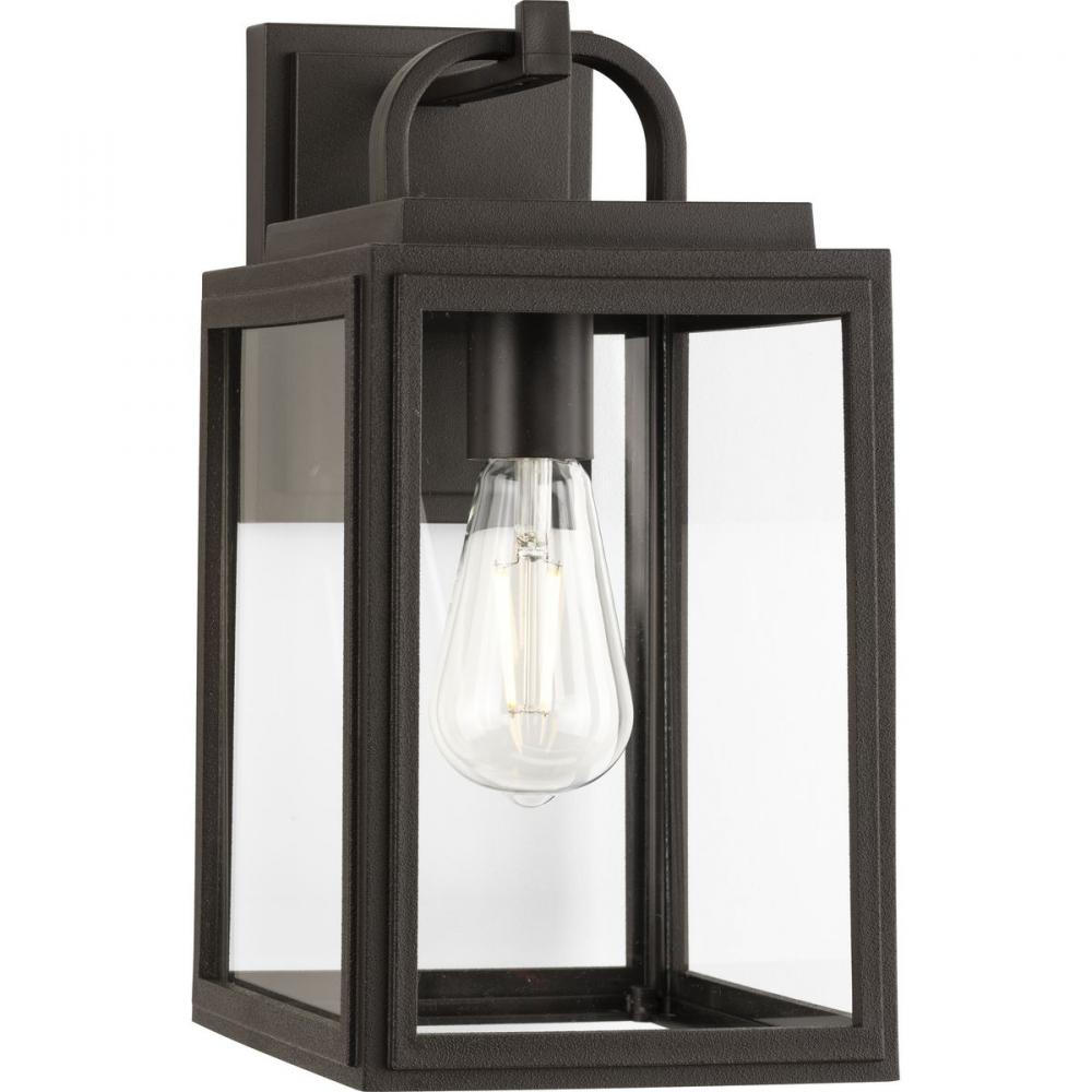 Grandbury Collection One-Light Transitional Antique Bronze Outdoor Wall Lantern with DURASHIELD