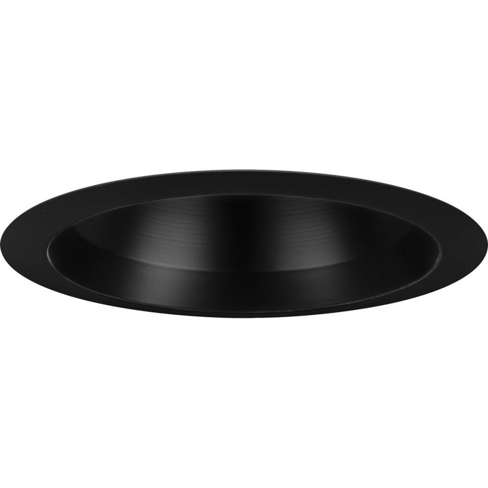 6" Black Recessed Open Trim for 6" Housing (P806N series)