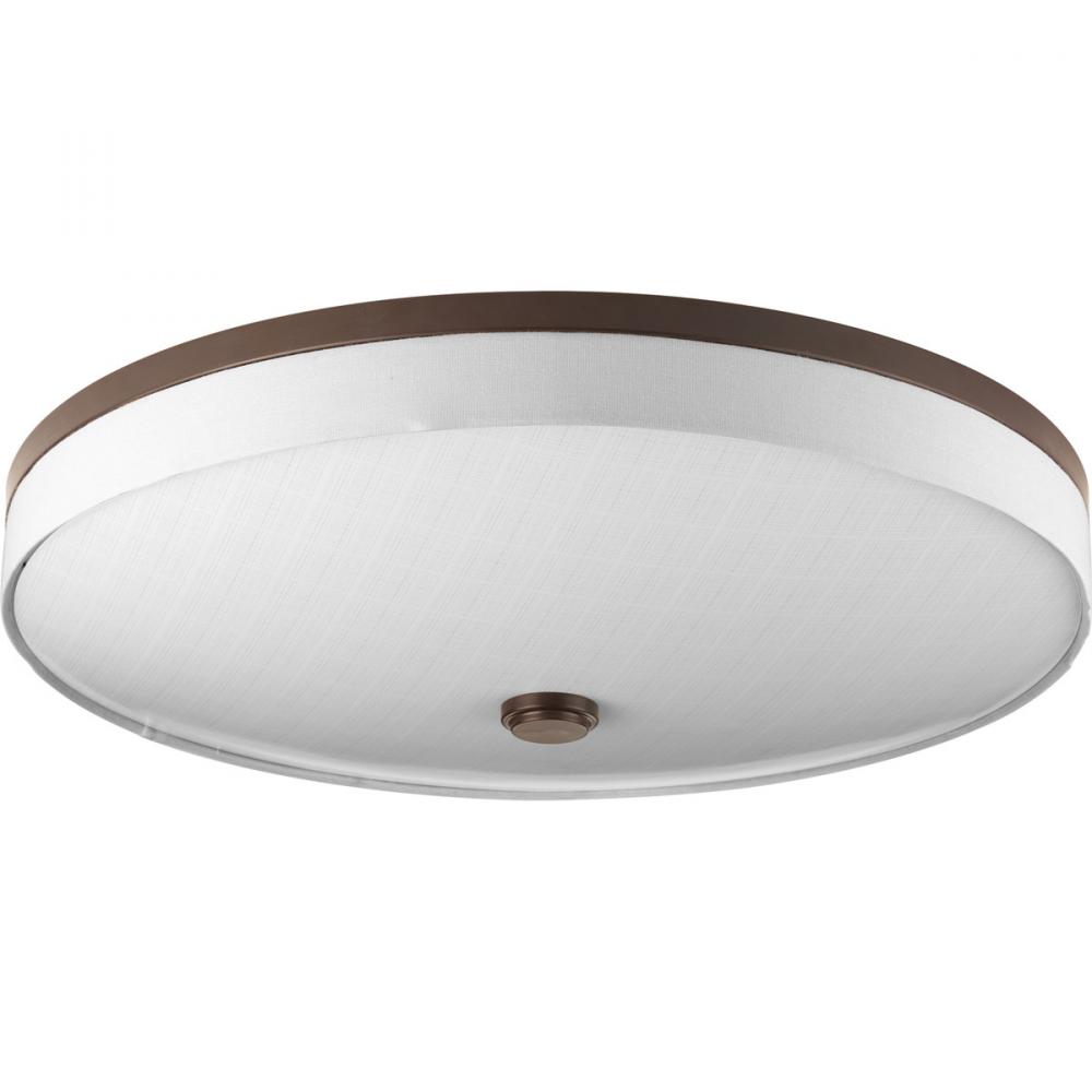 Weaver LED Collection Three-Light LED 22" Flush Mount