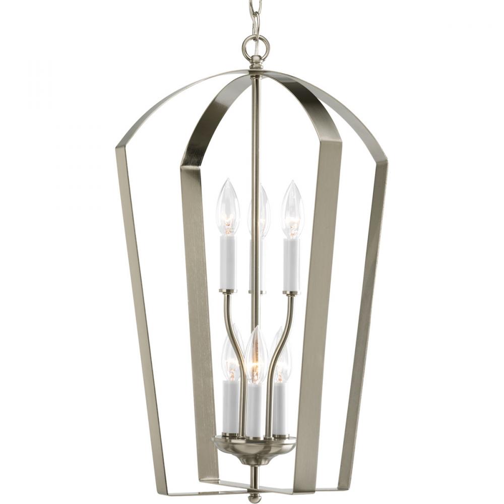 Gather Collection Six-Light Foyer Pendant