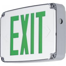 Progress PEWLE-SG-30 - Wet Location LED Emergency Exit Sign Single Face Green Letter