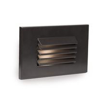 WAC US WL-LED120-C-BZ - LED Horizontal Louvered Step and Wall Light