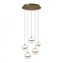 WAC US PD-77521R-AB - Cyllindra Chandelier Light