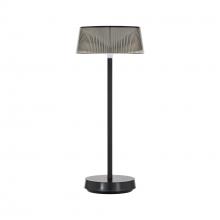 WAC US TL-W251315-27-BK - Crystal 251315 Indoor/Outdoor 2700K Table Lamp