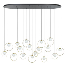 Eglo 206115A - 17L LED Pendant Light