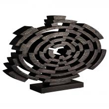 Cyan Designs 12023 - Vortex Sculpture | Dark Walnut  | Small