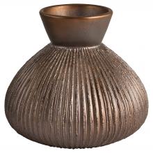 Cyan Designs 12180 - Starship Vase | Metallic Bronze | Stout