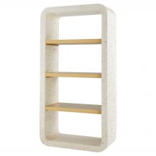 Cyan Designs 12224 - Cascada Etagere | Natural Bone | Brass