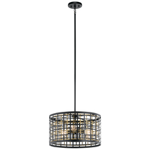 Kichler 44075BK - Pendant/Semi Flush 3Lt