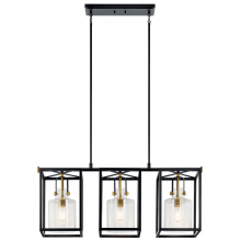 Kichler 52033NBR - Linear Chandelier 3Lt