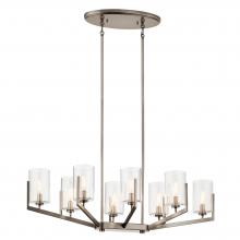 Kichler 52315CLP - Oval Chandelier 8Lt