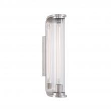 Crystorama JAR-2301-PN - Jarvis 4.25'' LED Polished Nickel Sconce