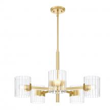 Designers Fountain D284C-5CH-BG - Aries 28" 5-Light Chandelier