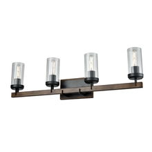 DVI DVP38644GR+IW-CL - OKANAGAN 4 LT BATHROOM VANITY