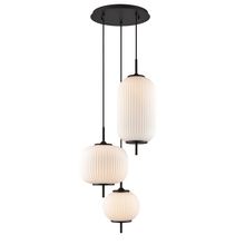 DVI DVP40057GR-RIO - MOUNT PEARL 3LT PENDANT