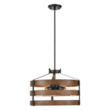 DVI DVP41820GR+IW - FORT GARRY 3 LT PENDANT