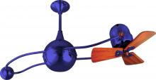 Matthews Fan Company B2K-BLUE-WD - Brisa 2000 - Rotational Ceiling Fan - Safira Finish - Wood Blades