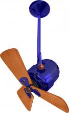Matthews Fan Company BD-BLUE-WD - Bianca Direcional - Directional Ceiling Fan - Safira Finish - Wood Blades