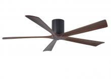 Matthews Fan Company IR5H-BK-WA-60 - Irene - 5H - Black - Walnut Tone Blades - 60" Blades