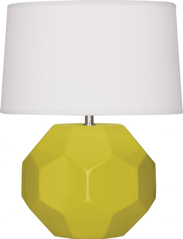 Citron Franklin Accent Lamp