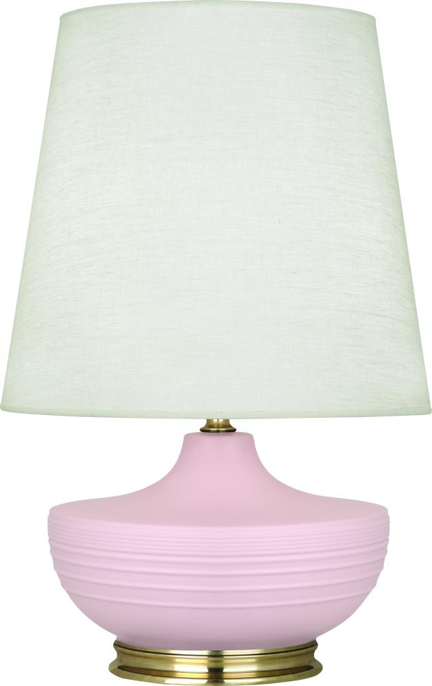 Matte Woodrose Michael Berman Nolan Table Lamp