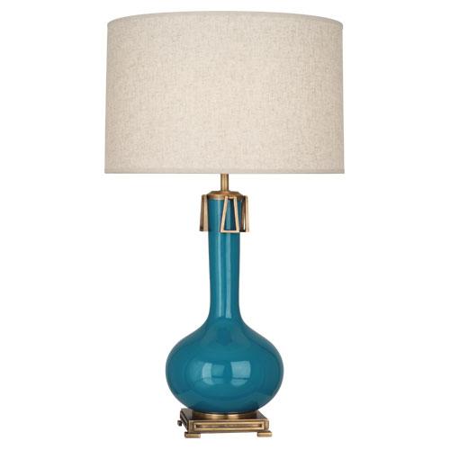 Peacock Athena Table Lamp