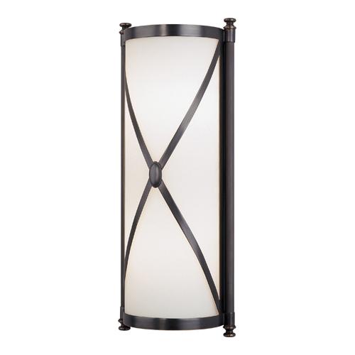 Two Light Bronze Wall Light