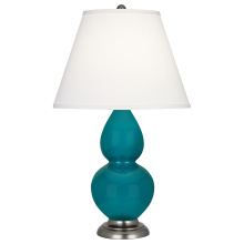 Robert Abbey 1773X - Peacock Small Double Gourd Accent Lamp