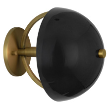 Robert Abbey 604BLK - Mavisten Edition Copernica Wall Sconce