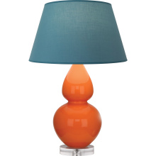 Robert Abbey A675B - Pumpkin Double Gourd Table Lamp
