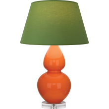 Robert Abbey A675G - Pumpkin Double Gourd Table Lamp