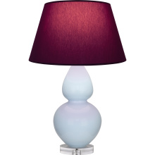 Robert Abbey A676P - Baby Blue Double Gourd Table Lamp
