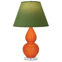 Robert Abbey A695G - Pumpkin Small Double Gourd Accent Lamp